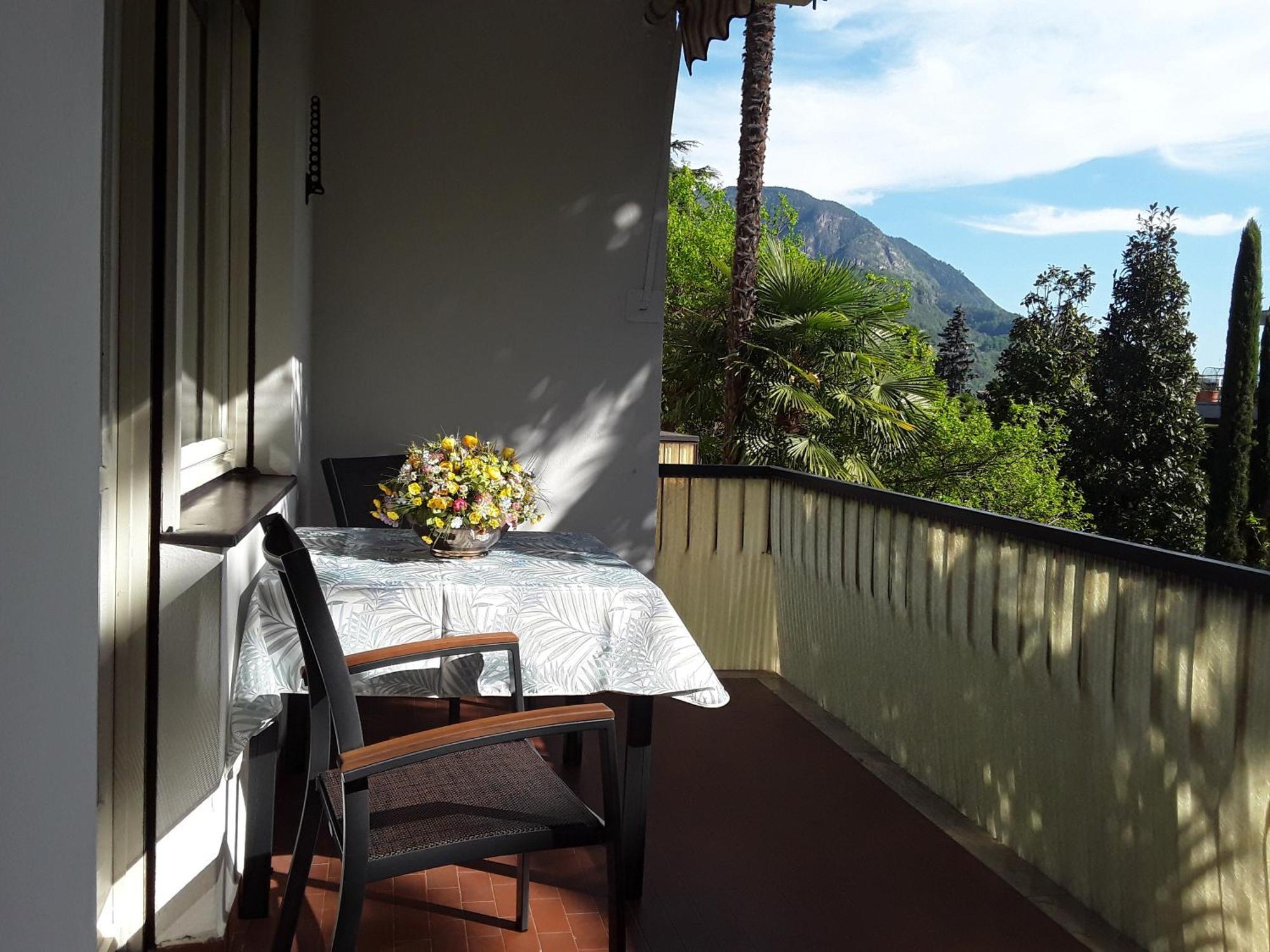 Villa Coris Ferienwohnung Magnolia Merano Exteriér fotografie