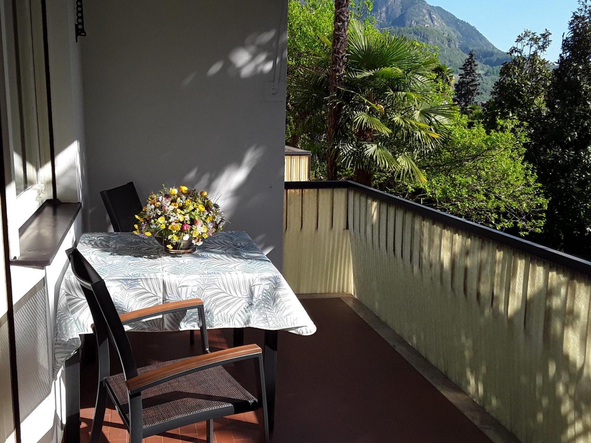 Villa Coris Ferienwohnung Magnolia Merano Exteriér fotografie